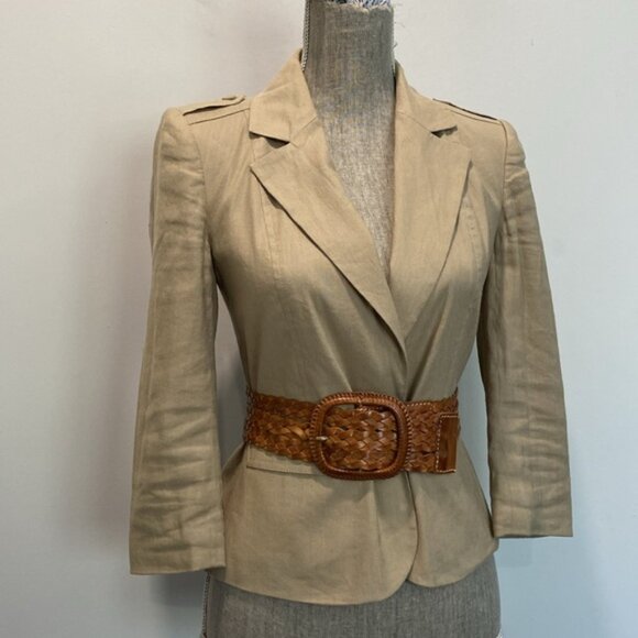 Club Monaco Women's Tan Jacket - Picture 2 of 14